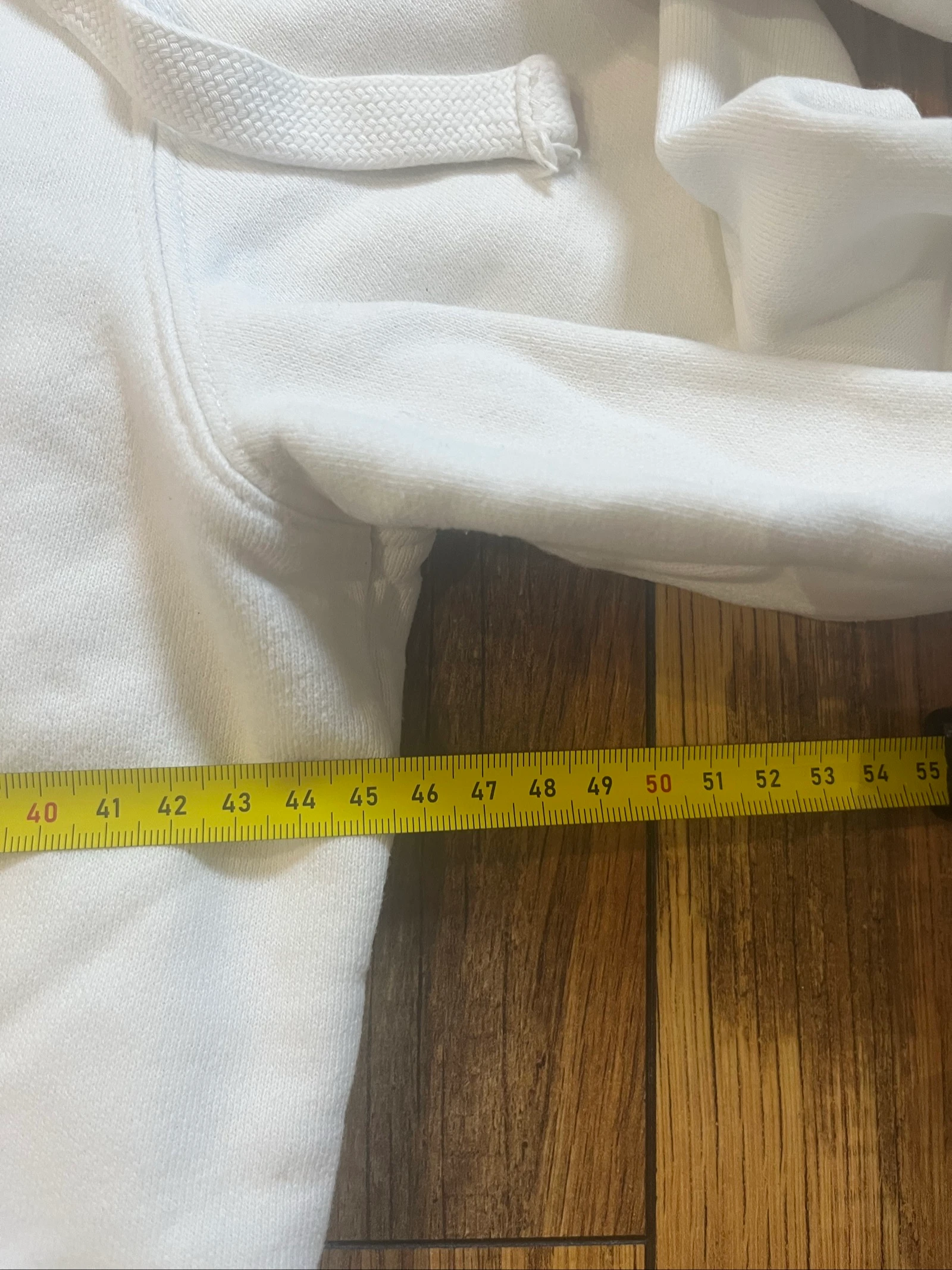 Sweatshirt com capuz branco vintage com zíper - Schott NYC - tamanho S - em ótimo estado – photo 6